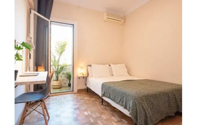 Alquiler Habitaci	ón 155m	² Barcelona Amueblada Equipada