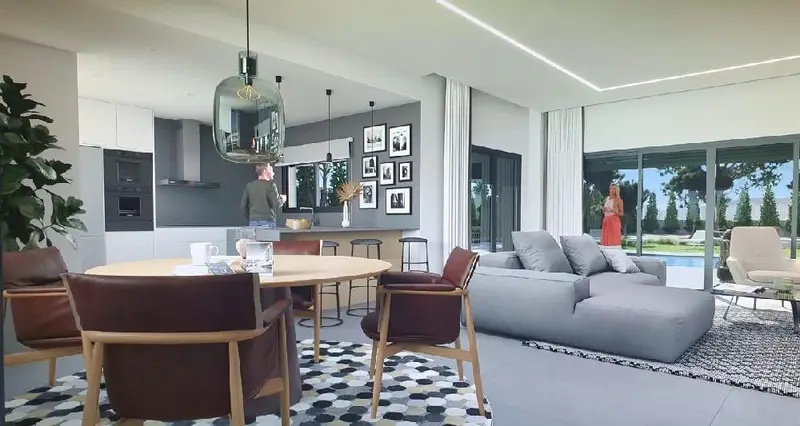 Chalet Moderno con Piscina en Novelda