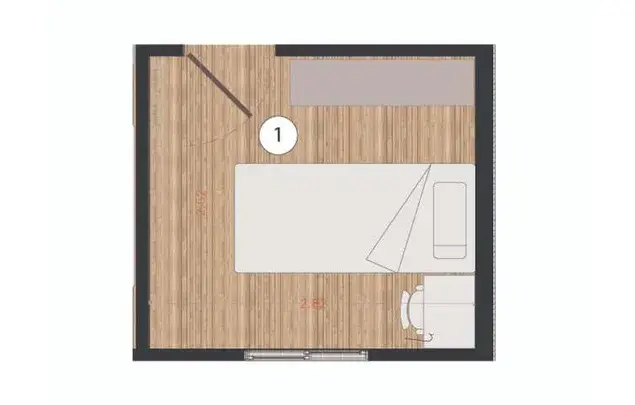 Alquiler de habitaciones en Madrid Piso amueblado