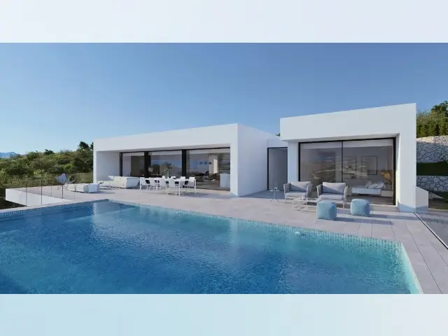 Villa de Lujo en Cumbre del Sol 3 Dormitorios 5 Banos Vistas al Mar