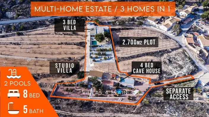Villa de Lujo en La Romana 8 9 Dormitorios 2 Piscinas