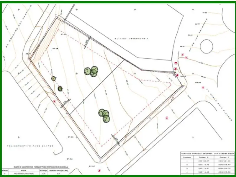 Terreno en Venta Marbella 1102m2 Proyecto Chalet