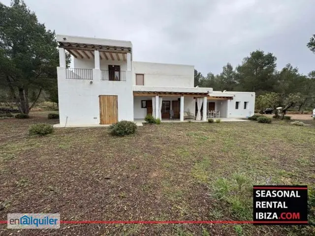 Casa Rural con Piscina cerca de San Antonio - Ideal Familias y teletrabajo