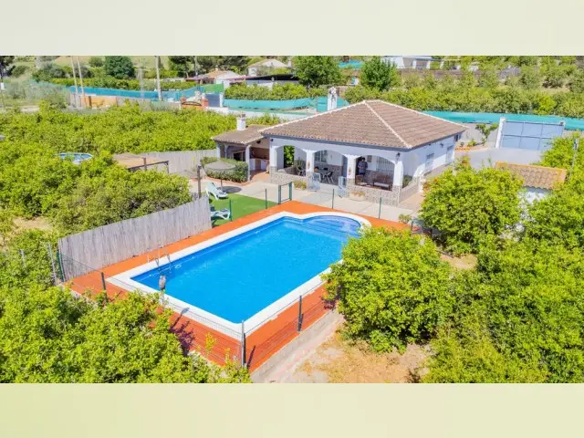 Casa Rural 2 Dormitorios Cártama Piscina Privada WiFi