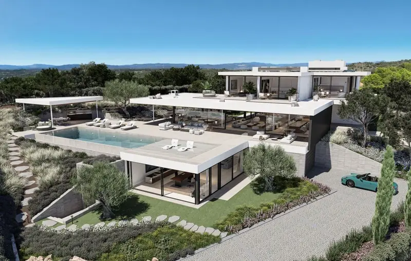Villa Moderna en Sotogrande con Vistas al Mar