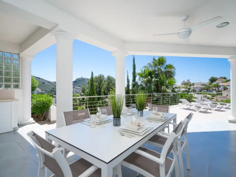 Casa Villa 4 Dormitorios Moraira Piscina Jardin Barbacoa