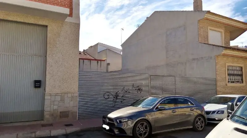 Solar en Venta Molina de Segura 199m2 Cerca del Centro