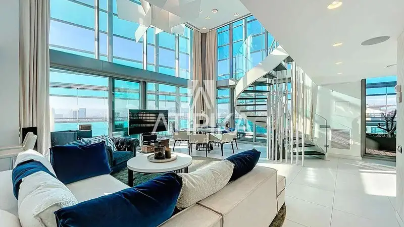Atico en Diagonal Mar Barcelona 183m2 Piscina Privada Vistas al Mar