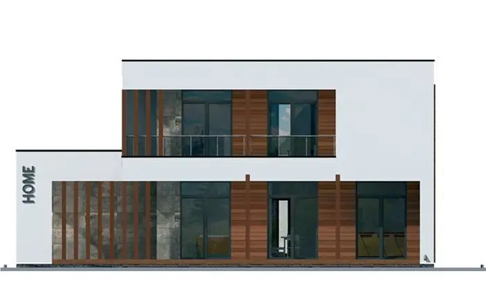 Modelo 285 Casa Moderna Dos Plantas Amplias Estancias