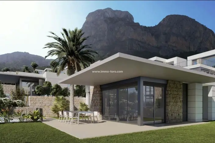 Villa 4 Dormitorios Polop Alicante Nueva Construccion