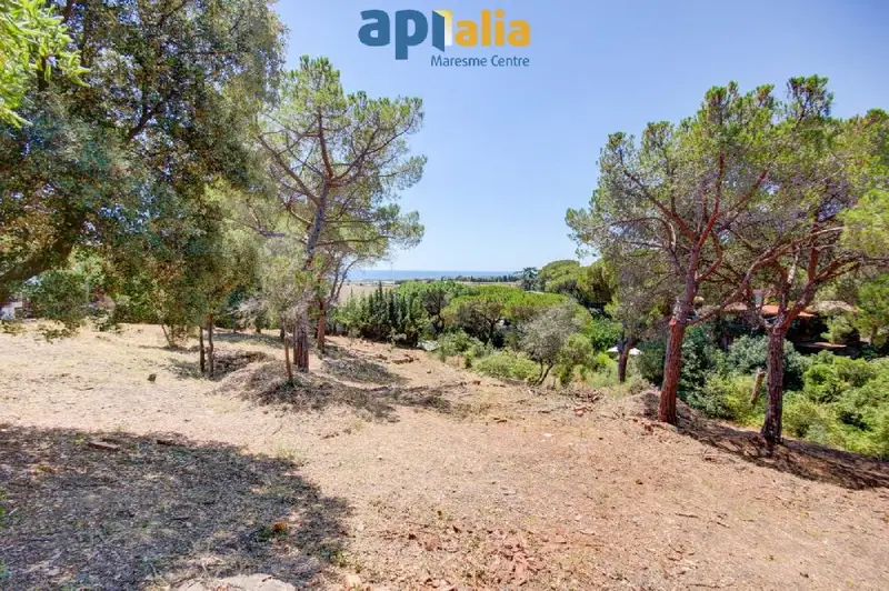 Venta Terreno con Vistas al Mar en Sant Crist Cabrils