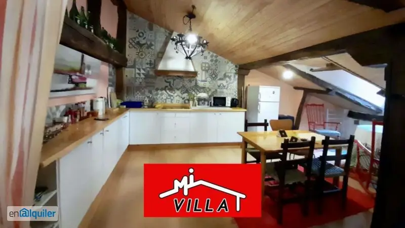 Alquiler Ático Limpias 3 Dormitorios 2 Baños Aparcamiento