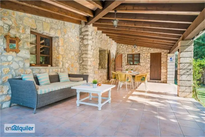 Alquiler Casa Piscina Pollença: Villa Rústica con Encanto