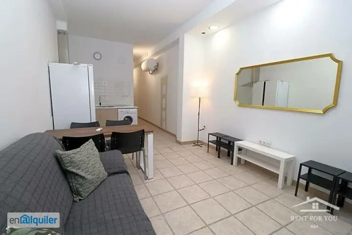Apartamento amueblado planta baja 2 habitaciones aire acondicionado