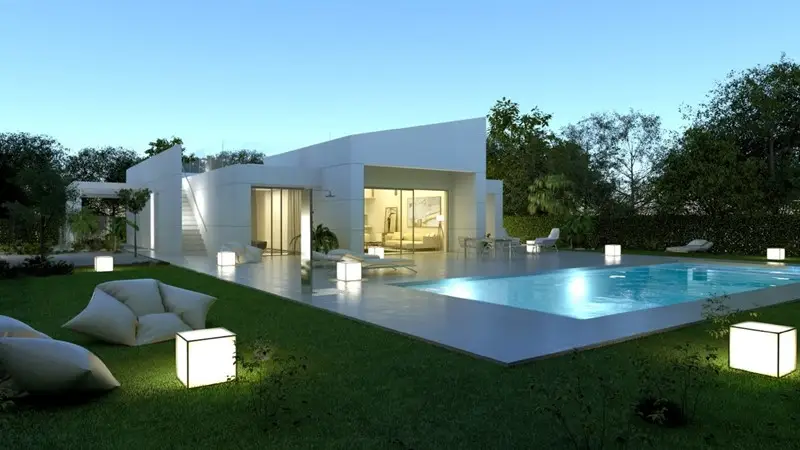 Villa en Altaona Golf Murcia 4 dormitorios 4 banos 200m2