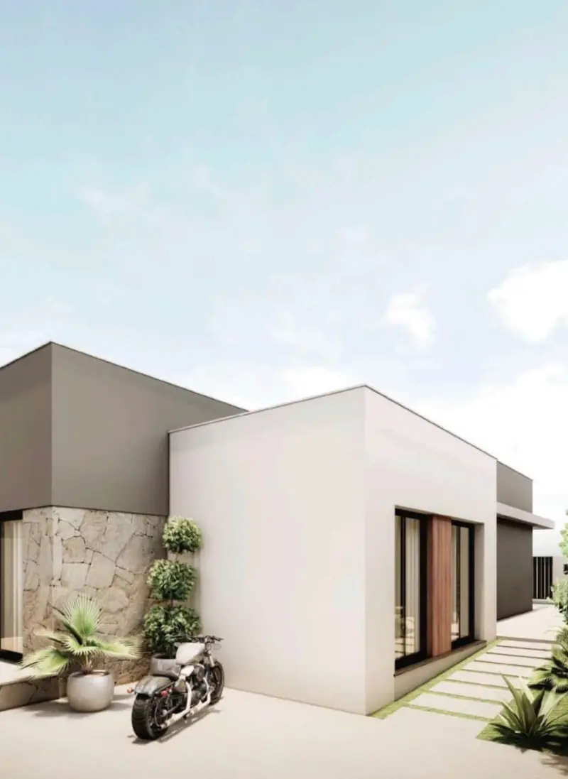 Villa Moderna en San Juan de los Terreros con Piscina Privada