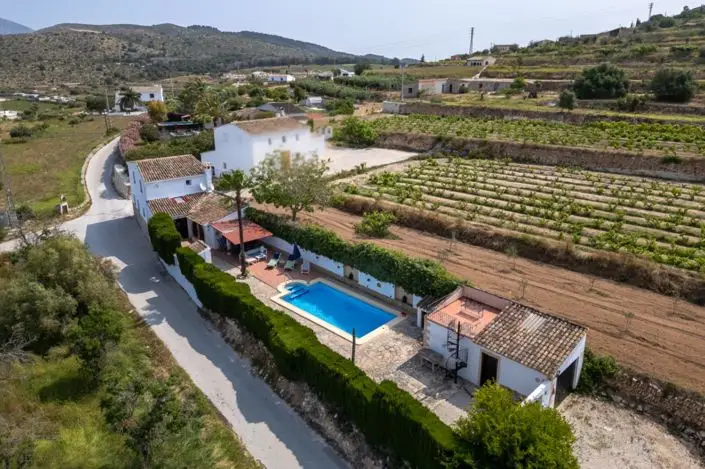 Finca de Lujo 4 Dormitorios en Teulada