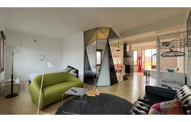 Apartamento Loft 2 Dormitorios Barcelona 75m2 Terraza Vistas