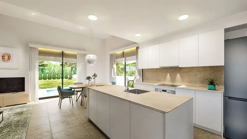 Villa en Sierra Cortina Finestrat con Piscina Privada