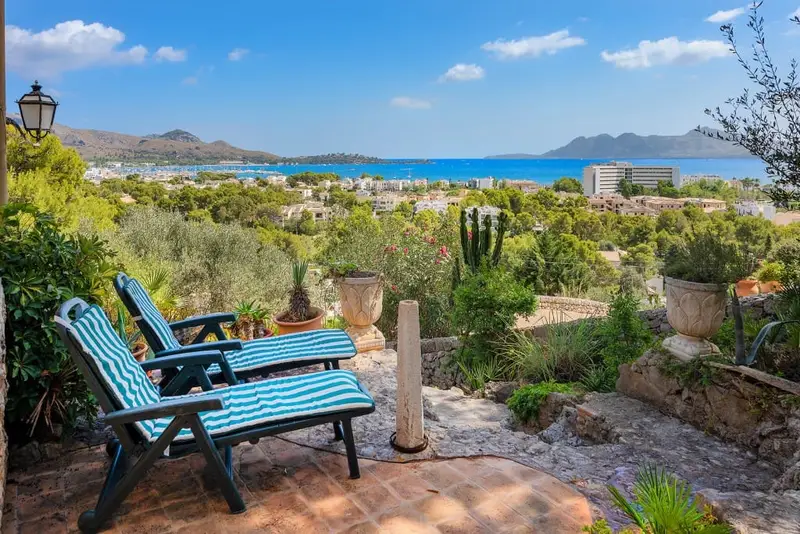 Chalet en Puerto Pollensa con Vistas al Mar Impresionantes