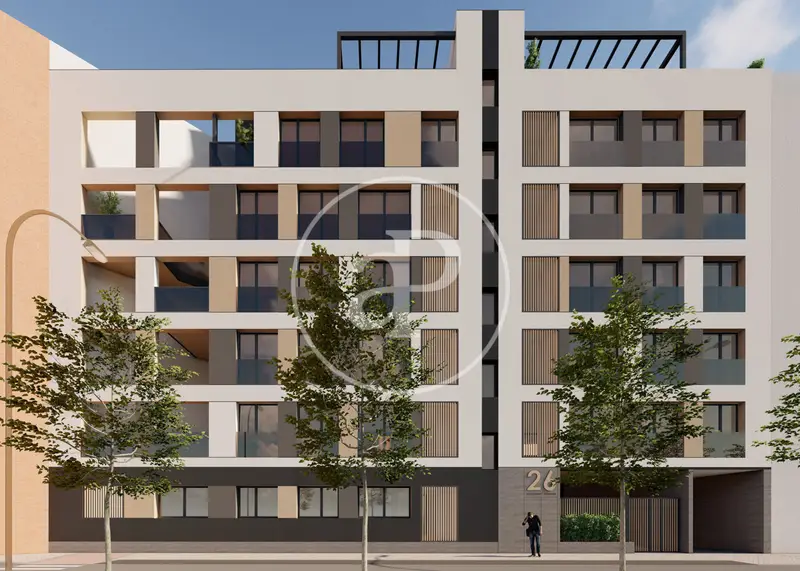 Obra Nueva Delicias Madrid 12 Viviendas  Jardín Piscina Garaje