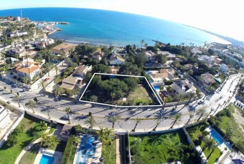 Terreno en Venta Cabo Roig 1080m2 Primera Linea de Playa