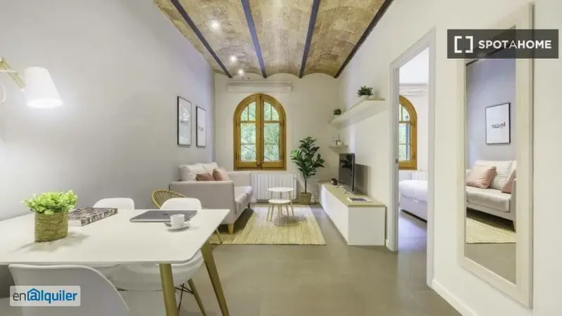 Apartamento 2 habitaciones Fort Pienc trabajadores estudiantes