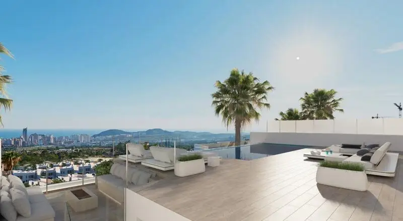 Villa de Lujo en Finestrat con Vistas al Mar