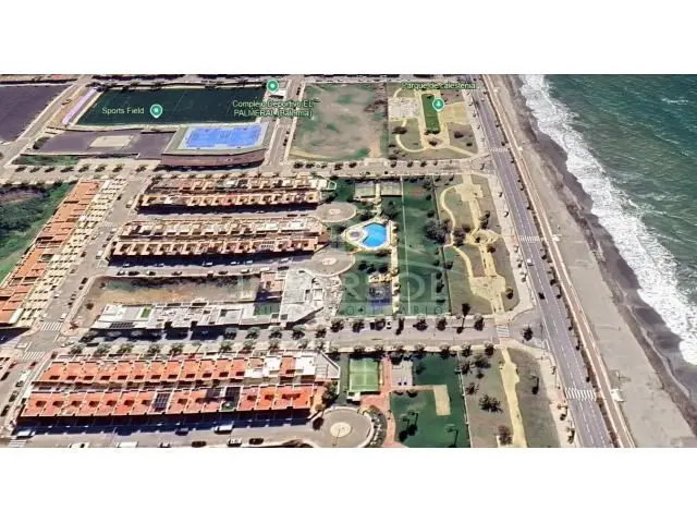 Solar en Balerma 172m2 Primera Linea de Playa
