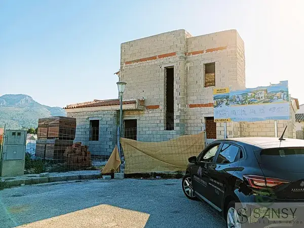 Villa en Construcción Alcalalí Piscina Jardín Privado