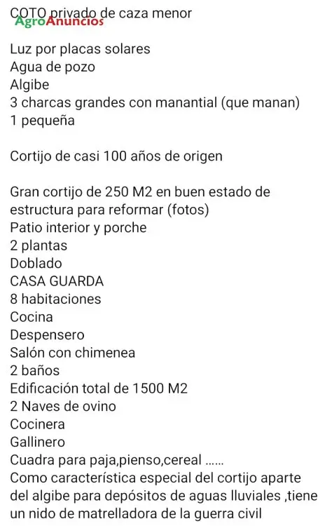 Venta  de Finca rústica en Badajoz