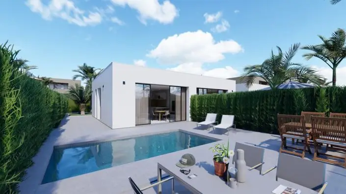 Villa en Los Urrutias Murcia 2 Dormitorios Nueva Construccion