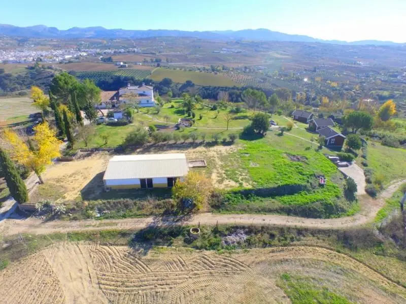 Cortijo Andaluz con 3 Cabañas y 10 Establos en Venta