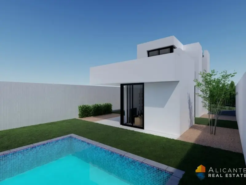 Villa en Polop con Piscina Privada y Jardin
