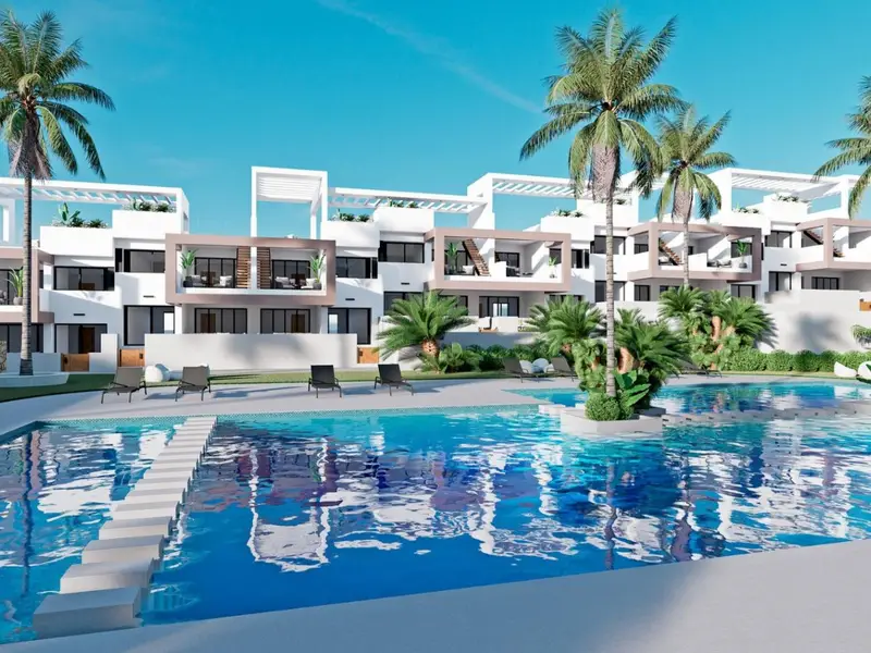 Bungalows en Finestrat Costa Blanca con Piscina