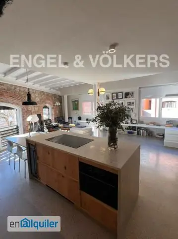 Alquiler Ático Duplex Diseño Poblenou 1 Dormitorio Terraza