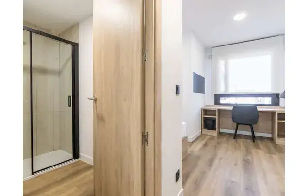 Estudio 18m2 Amueblado Madrid Valverde Piscina Wifi Incluido