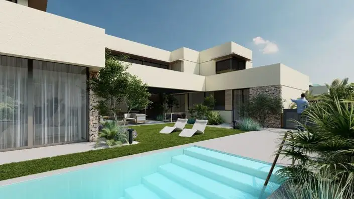 Villa de Lujo 4 Dormitorios en Venta Altaona Murcia