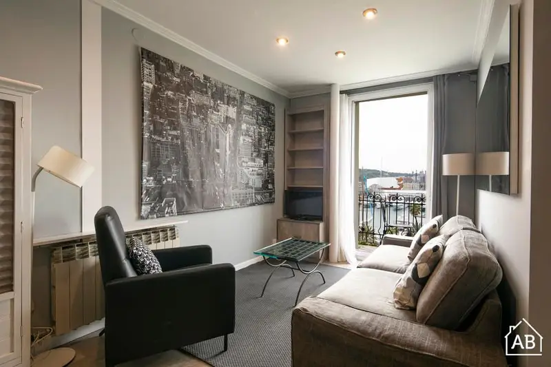 Apartamento con Vistas al Mar en Barceloneta