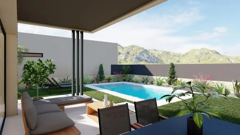 Villa Moderna 3 Dormitorios Campo Golf Murcia
