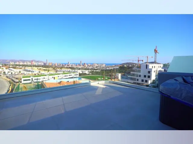 Adosado 3 Dormitorios Finestrat Lujo Piscina Gimnasio