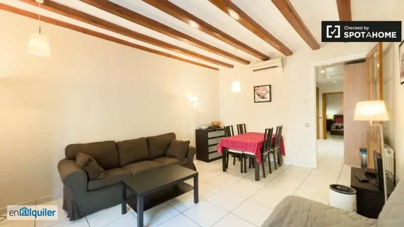 Apartamento entero de 1 dormitorio en Barcelona