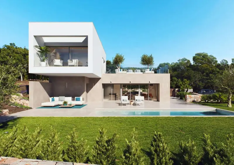 Villa de Lujo en Dehesa de Campoamor: Amueblada con Jardín Privado
