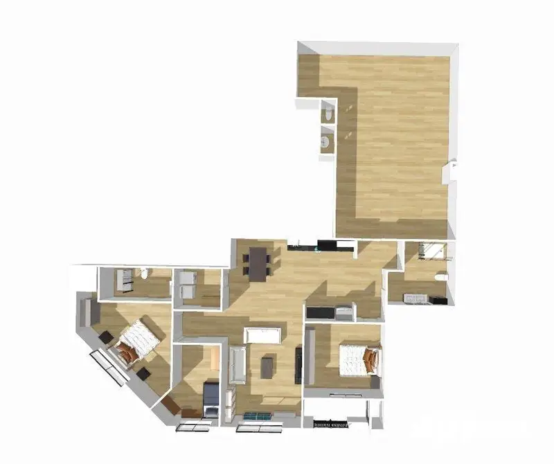 Venta Piso Reformado 132m2 4 Habitaciones La Creu Barbera Sabadell