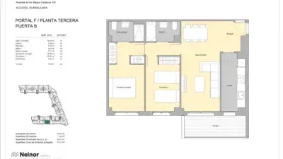 Piso en Venta Alovera 68m2 2 Habitaciones Terraza