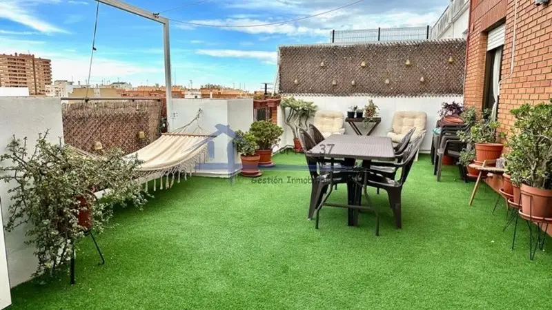 Atico Loft en Benimamet Valencia 105m2 con Terraza 33m2