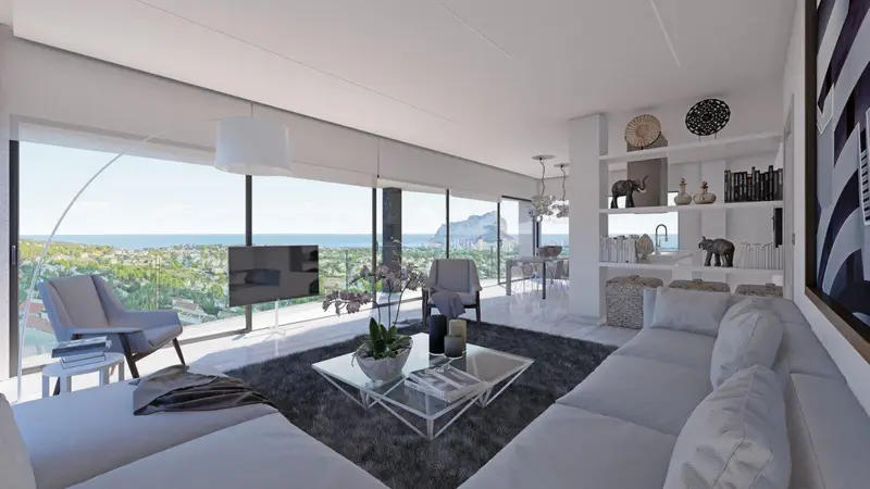 Casa de Lujo con Piscina y Vistas al Mar en Calpe