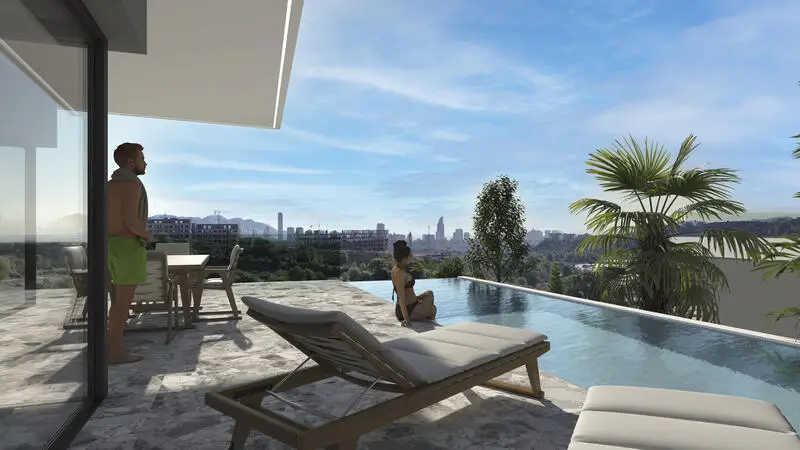 Villa de Lujo en Finestrat con Vistas al Mar