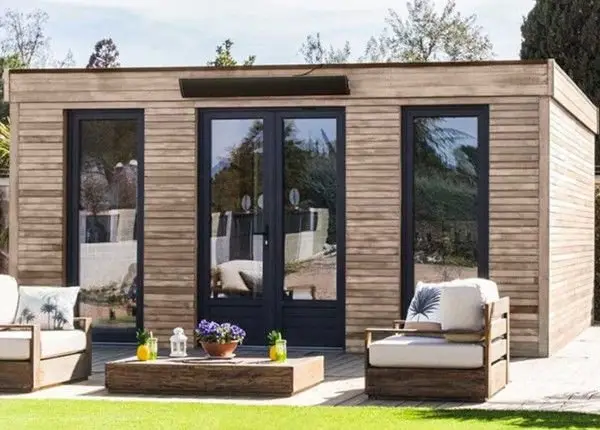 Minicasa Boscage 23m2 - Madera Abeto Nordico Aislada