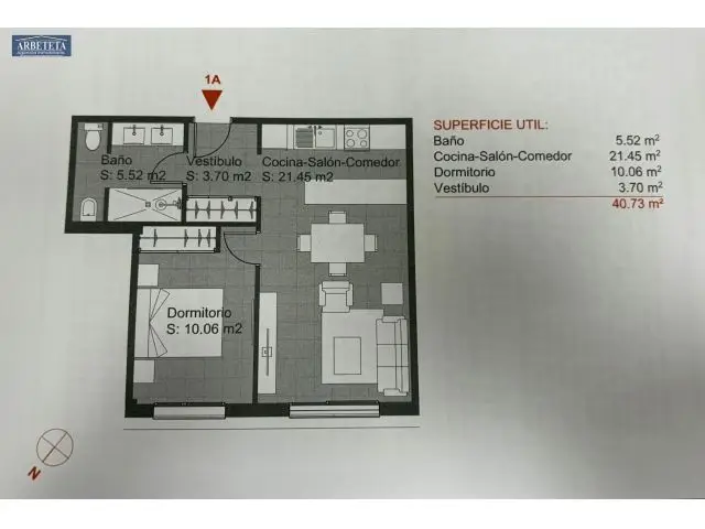 Apartamento Obra Nueva Guadalajara 40m2